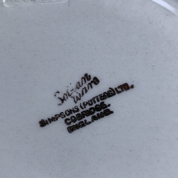 Vintage Solian Ware Simpson Potters Cobridge - Picture 7 of 9